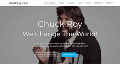 Desktop Screenshot of chuckroy.com